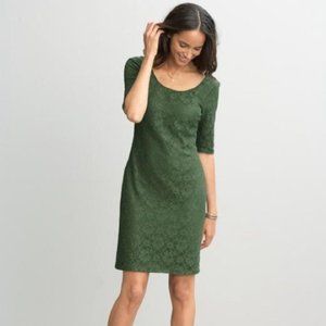 Banana Republic Green Lace Dress